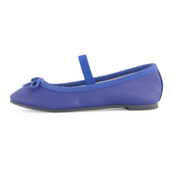 נעלי בובה נעלי בלרינה בצבע כחול רויאל לילדות - Royal Blue Raisin